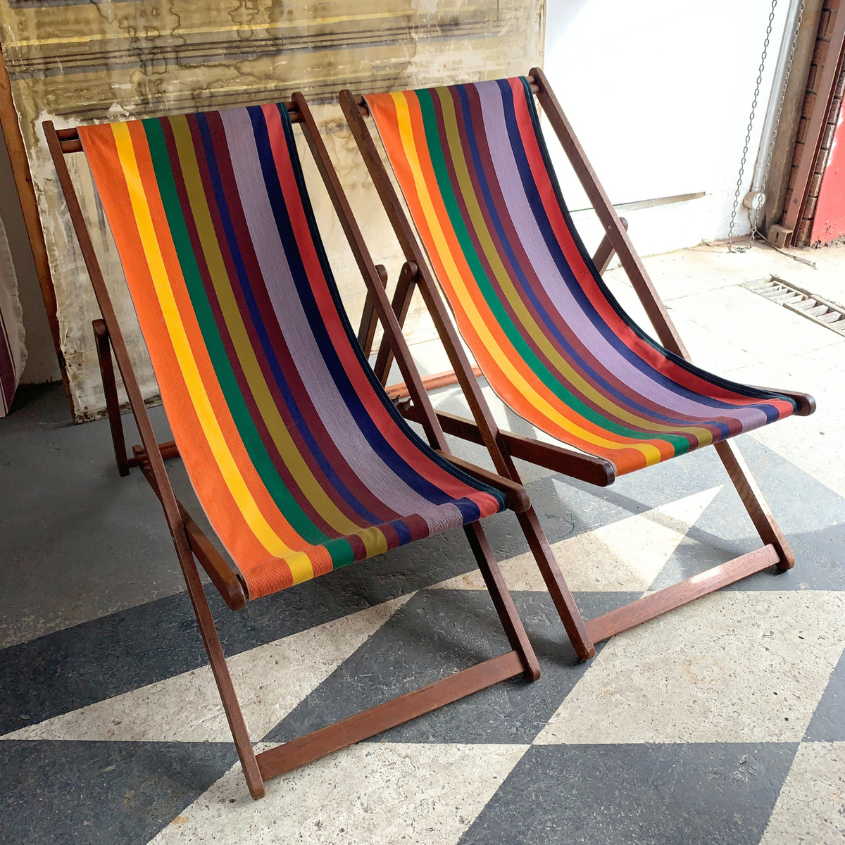 Hardwood Deckchair - Outdoor - DESSY