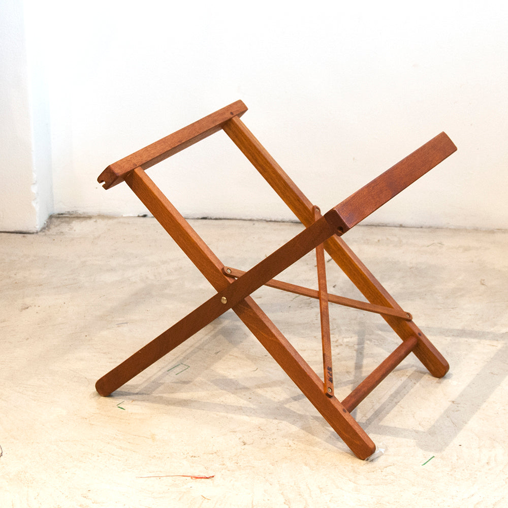 Folding Stool Hardwood - Frame Only