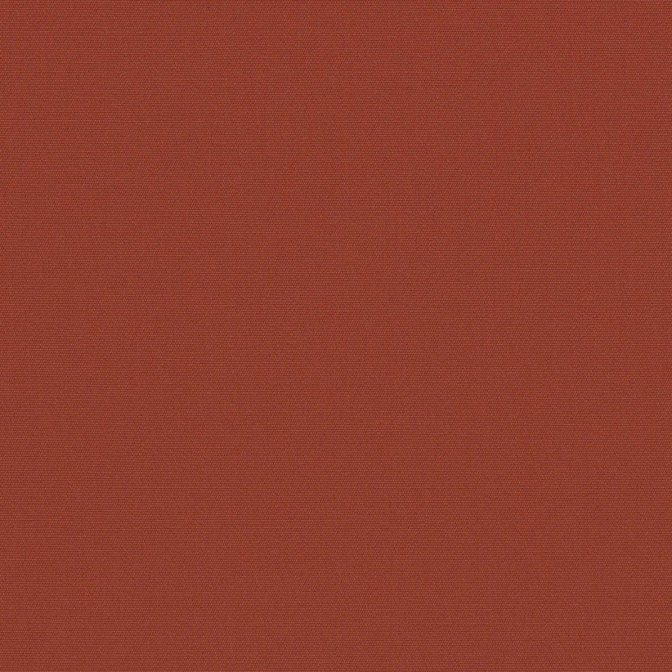 Close up of Terracotta coloured sunbrella fabric