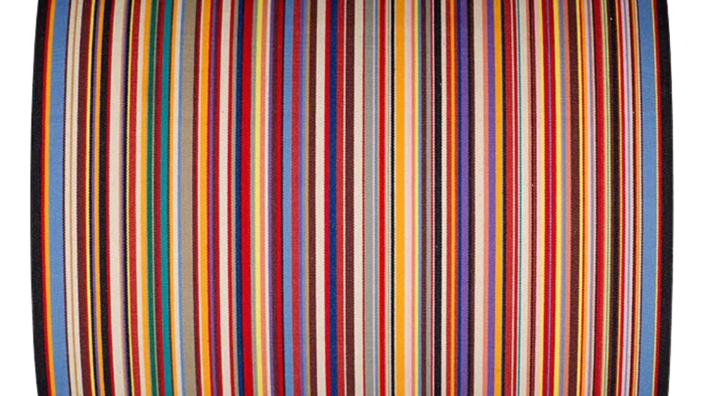 Tom Multi sunbrella multi coloured striped fabric