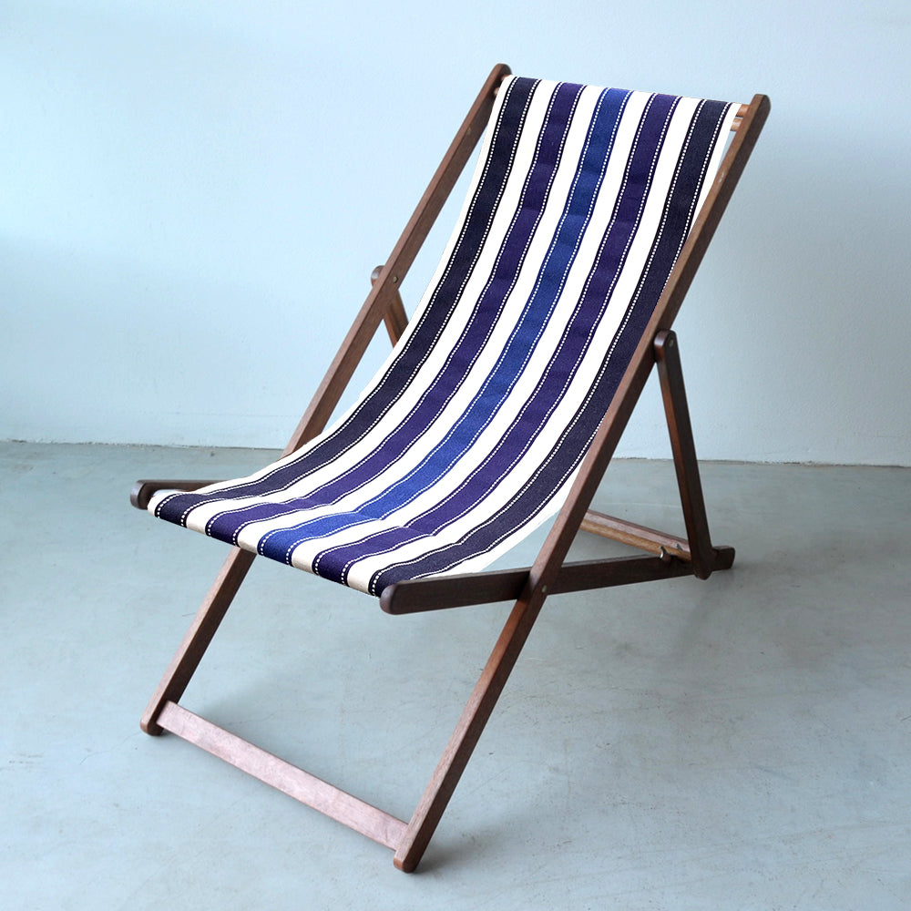 Deckchair Hardwood Cotton Petit Sellier