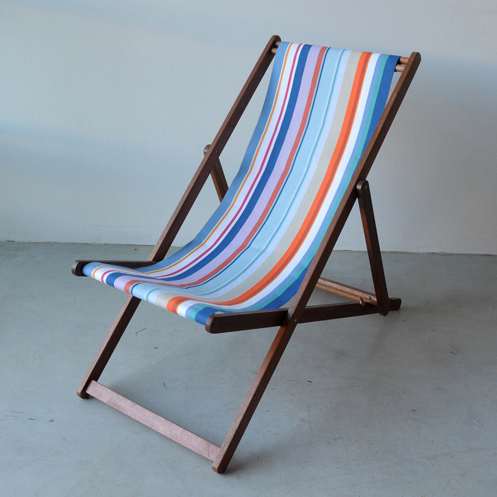 Deckchair Hardwood Cotton Canet en Roussillon