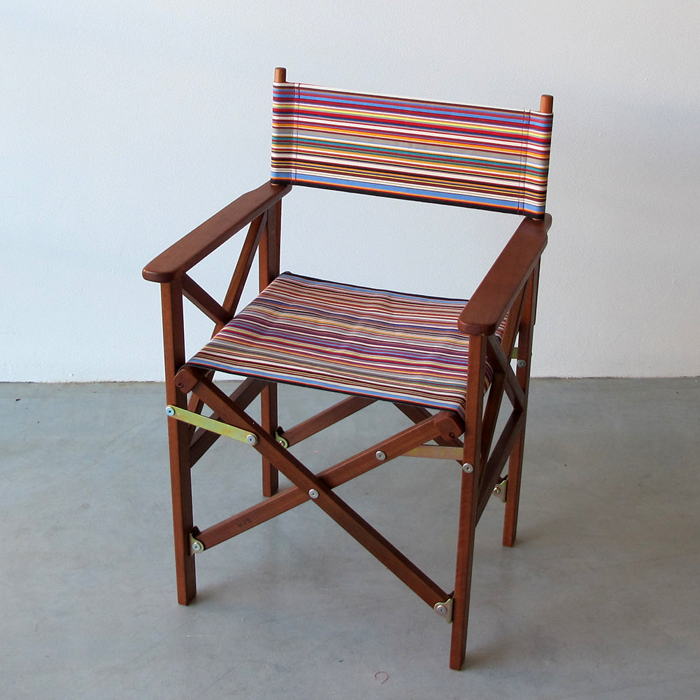 Directors Chair Hardwood Cotton Tom Multi