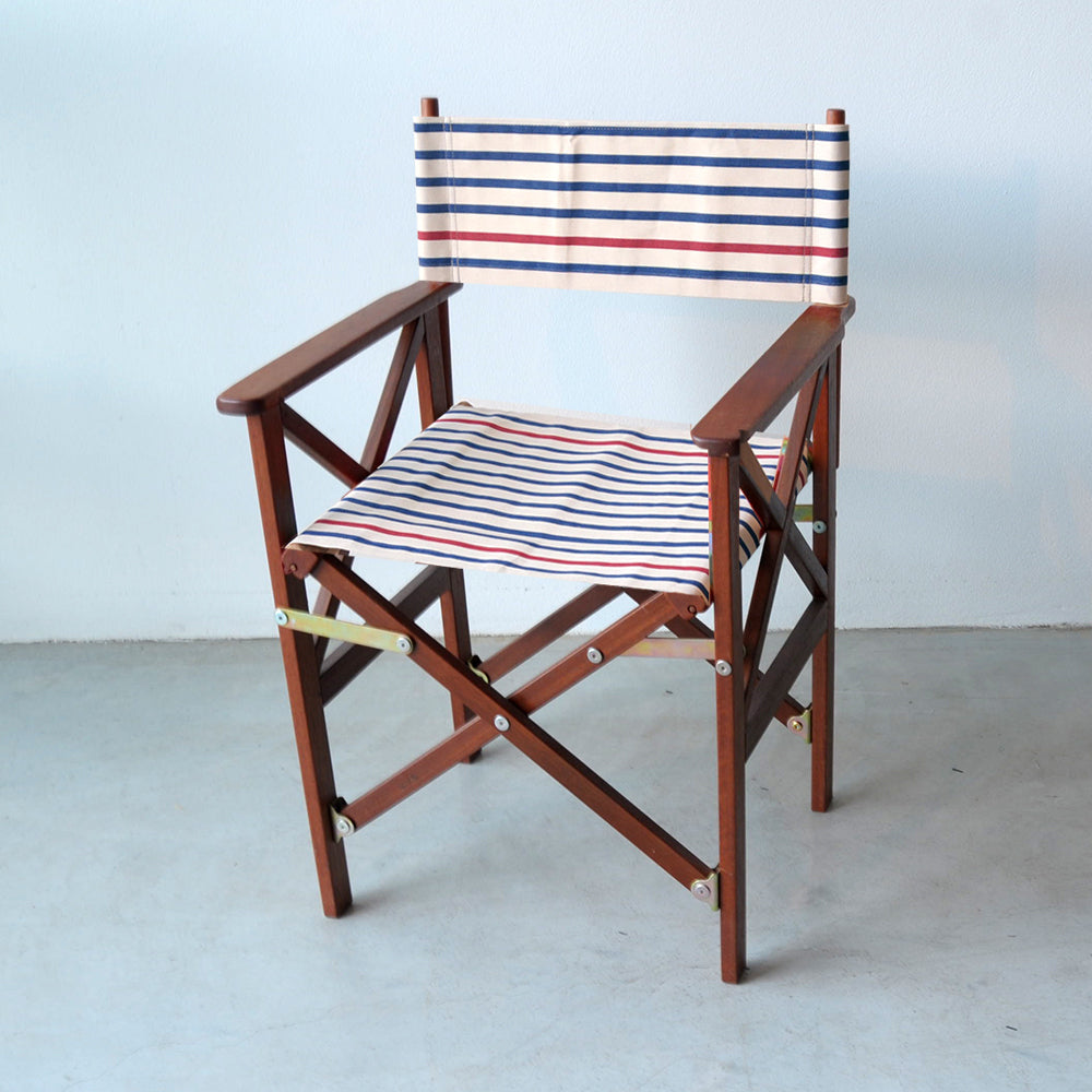 Directors Chair Hardwood Cotton Ecur Marine