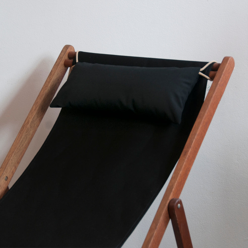 Head Cushion Synthetic Black