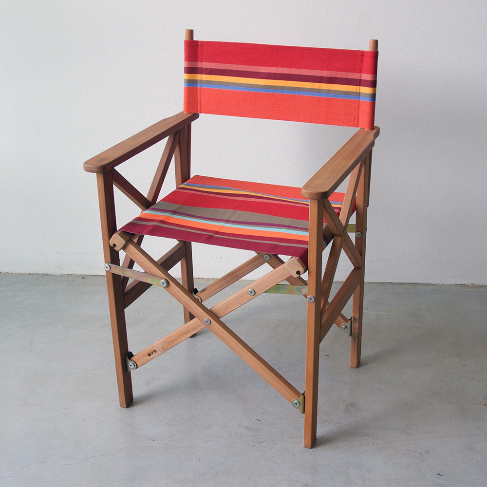 Replacement Sling Directors Chair Cotton Collioure Rouge