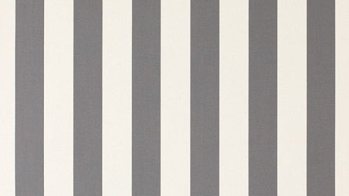 Sunbrella Light grey and white stripes