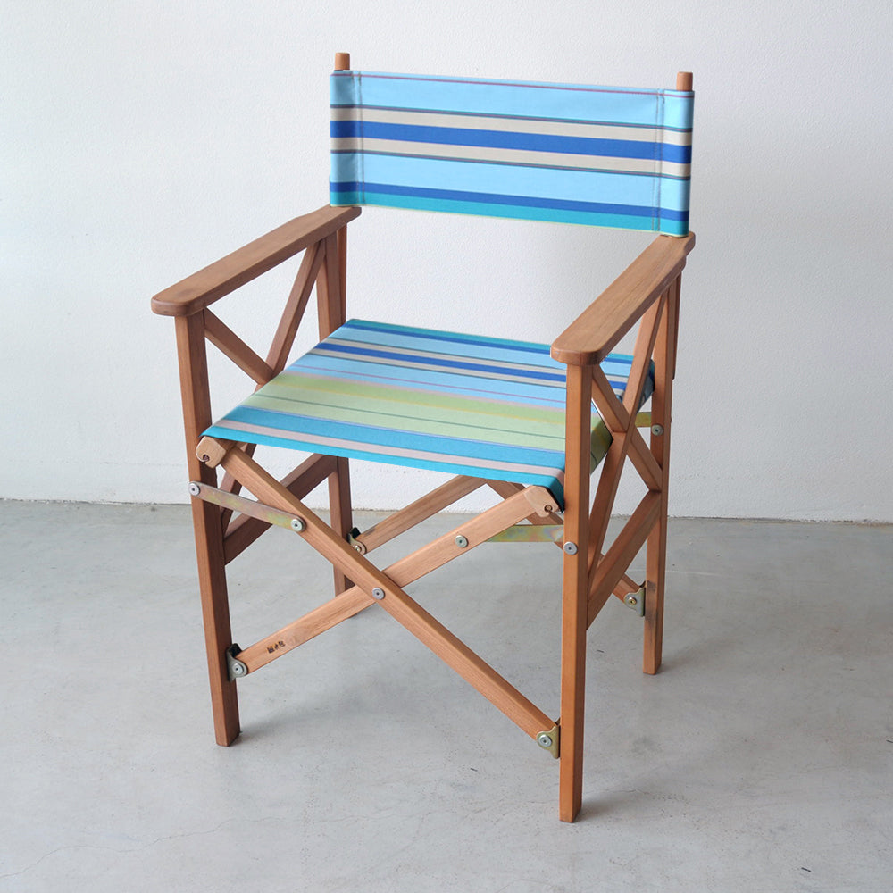 Directors Chair Teak Synthetic Tamarin