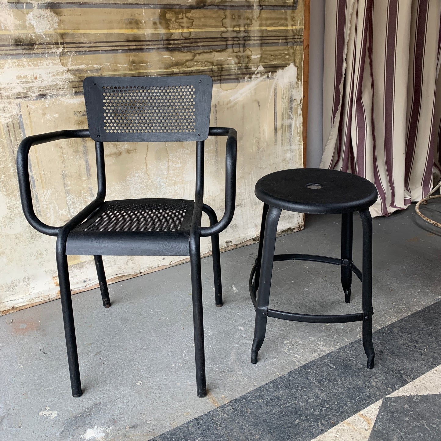 Chair and Stool a Set