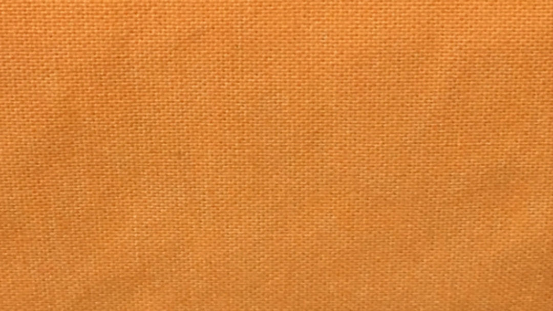 Saffron Les Toiles du Soleil 100% cotton fabric roll close up