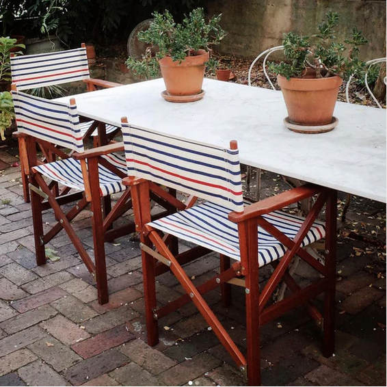 Summer Director Chairs Hardwood Collection