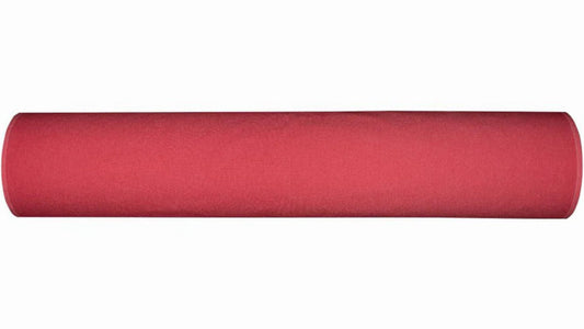 Cherry coloured Les Toiles du Soleil 180cm Cotton fabric roll