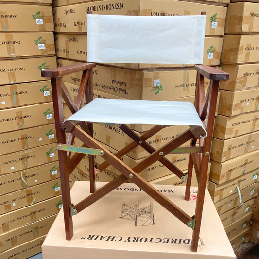 Directors Chair Hardwood Synthetic Desert