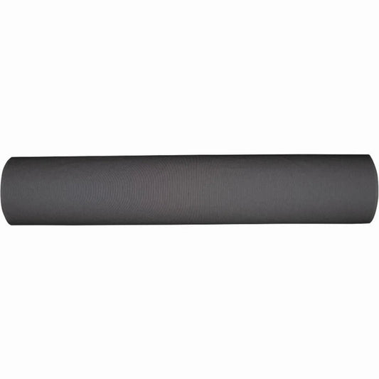 Uni Gris fabric cotton roll by Les Toiles du Soleil. A solid grey coloured fabric
