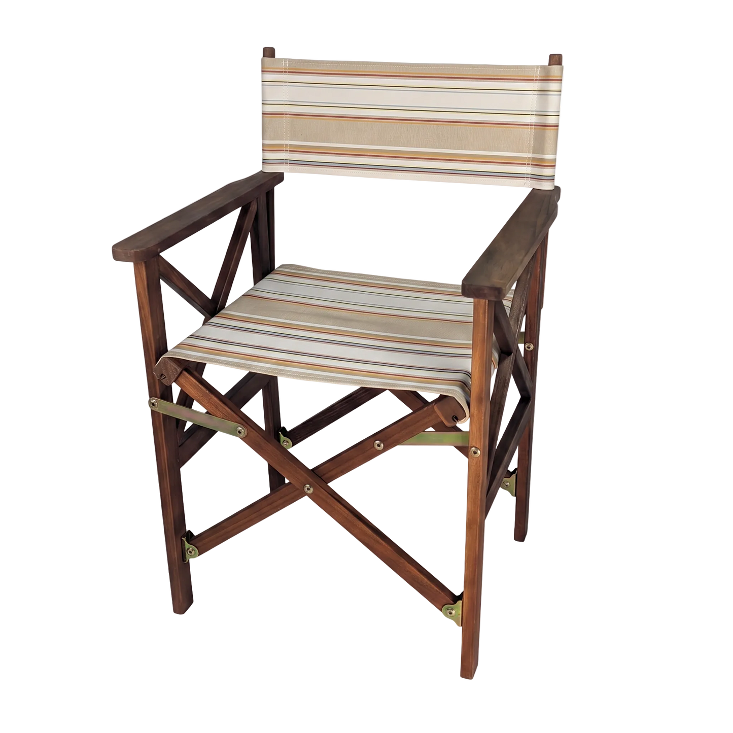 Hardwood Director’s Chair - Cotton - AUGUSTE