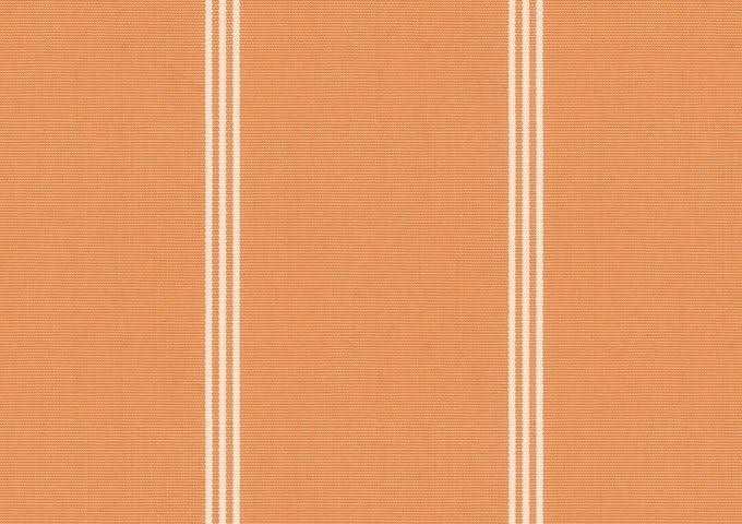 Horizon Blé swatch - a peach and cream coloured striped fabric swatch