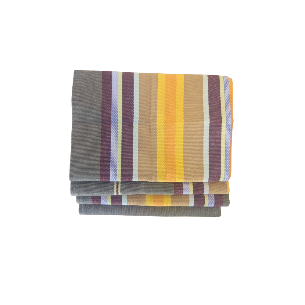 French Cotton Napkins (Set of 4) - LULU TAUPE