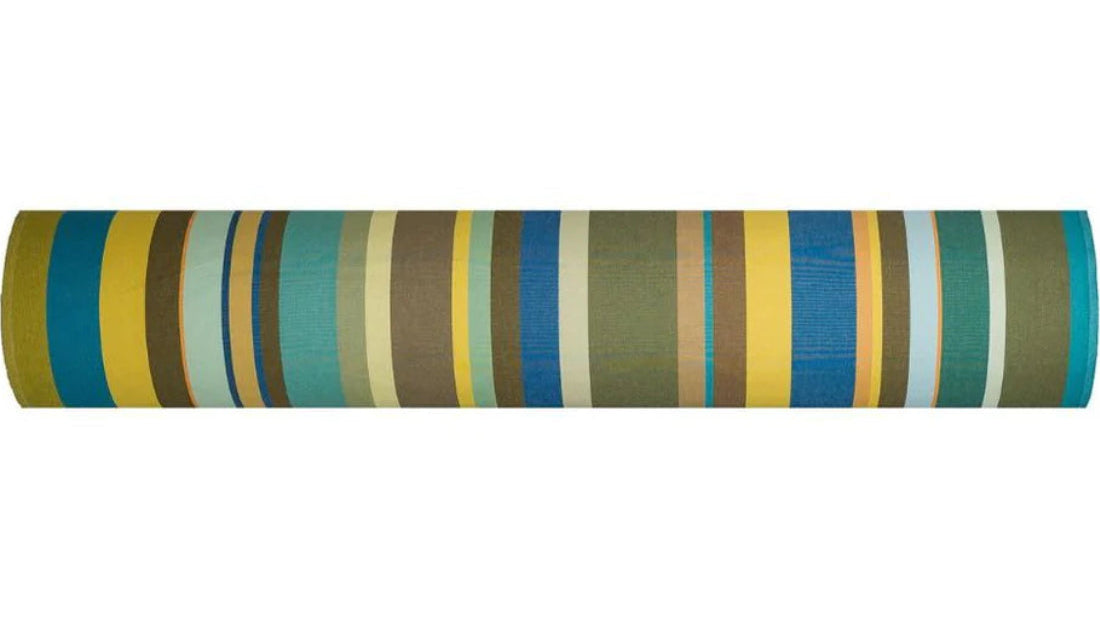 Molitg multi coloured striped cotton fabric roll