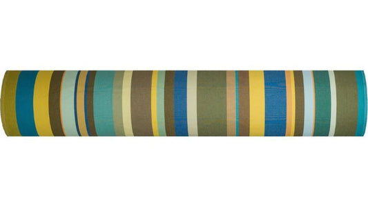 Molitg multi coloured striped cotton fabric roll