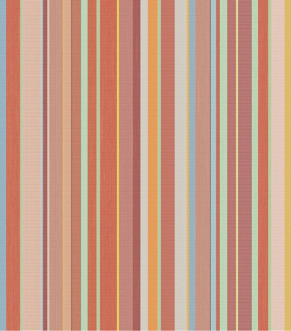 Thumbnail image of 100% cotton 43cm fabric roll of Pézilla-la-Rivière, this fabric reflects the warm tones of stone, terracotta, weathered shutters, and sunlit rooftops. A les toiles du soleil woven fabric product
