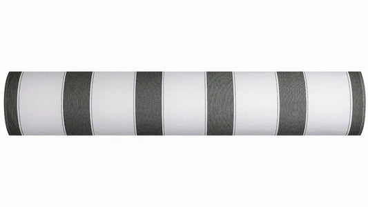 Sellier Noir es toile du Soleil striped 100% cotton fabric roll