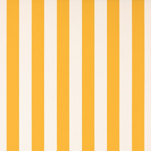 Yellow and white striped Sunbrella fabric thumbnail