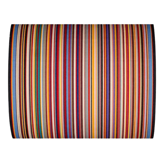 Multi coloured striped fabric thumbnail