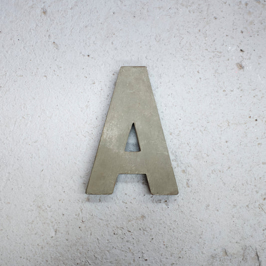 Zinc Letter A